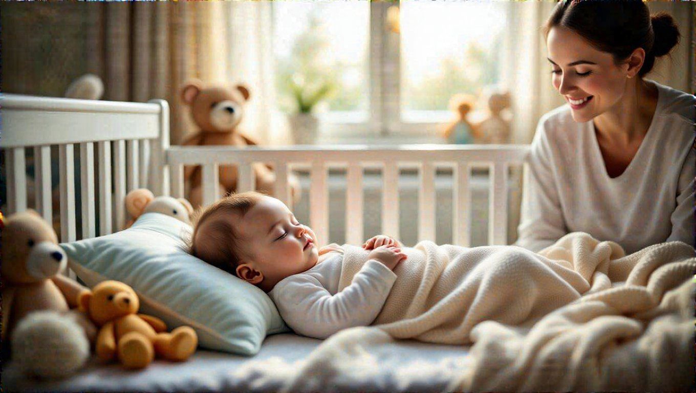 A kiegyensúlyozott sírás a baba biztonságérzetét jelzi.