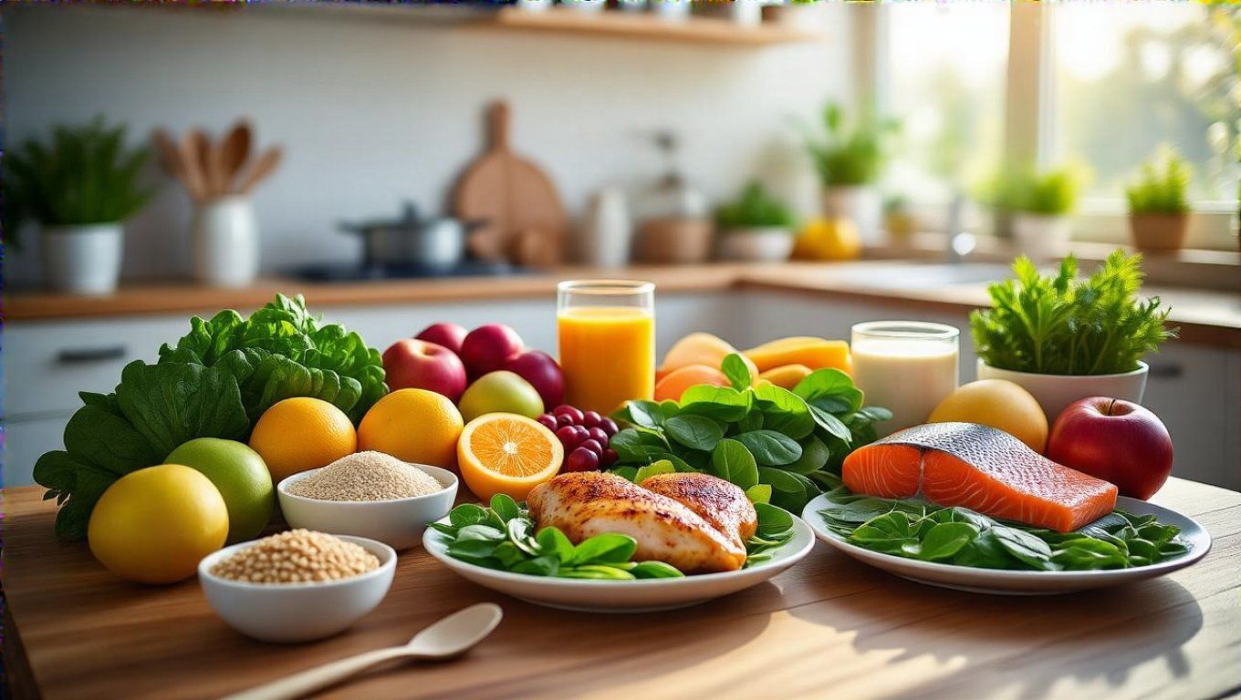 A változatos étrend segíti a tejtermelést szoptatáskor.