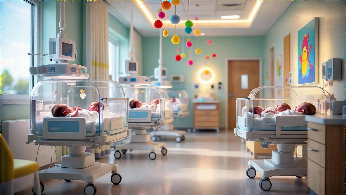 A neonatológiai osztályokon a koraszülöttek életét mentik meg.