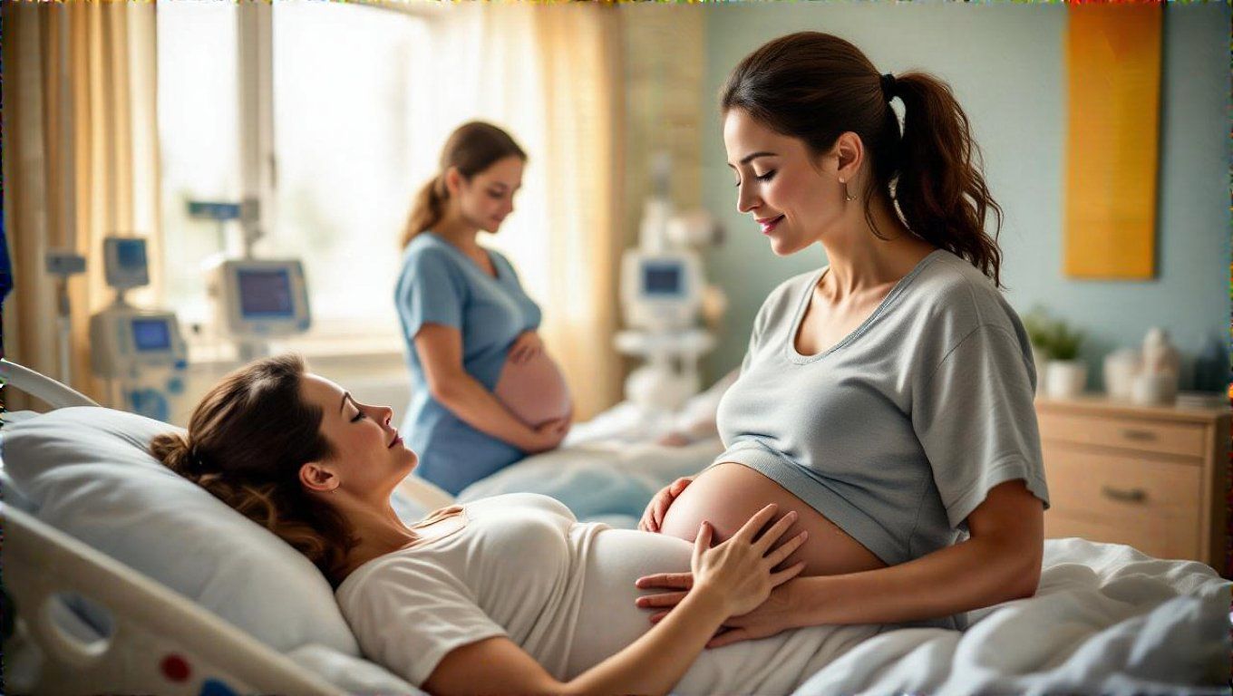 A helyes nyomás segíti a szülési fájdalom csökkentését.