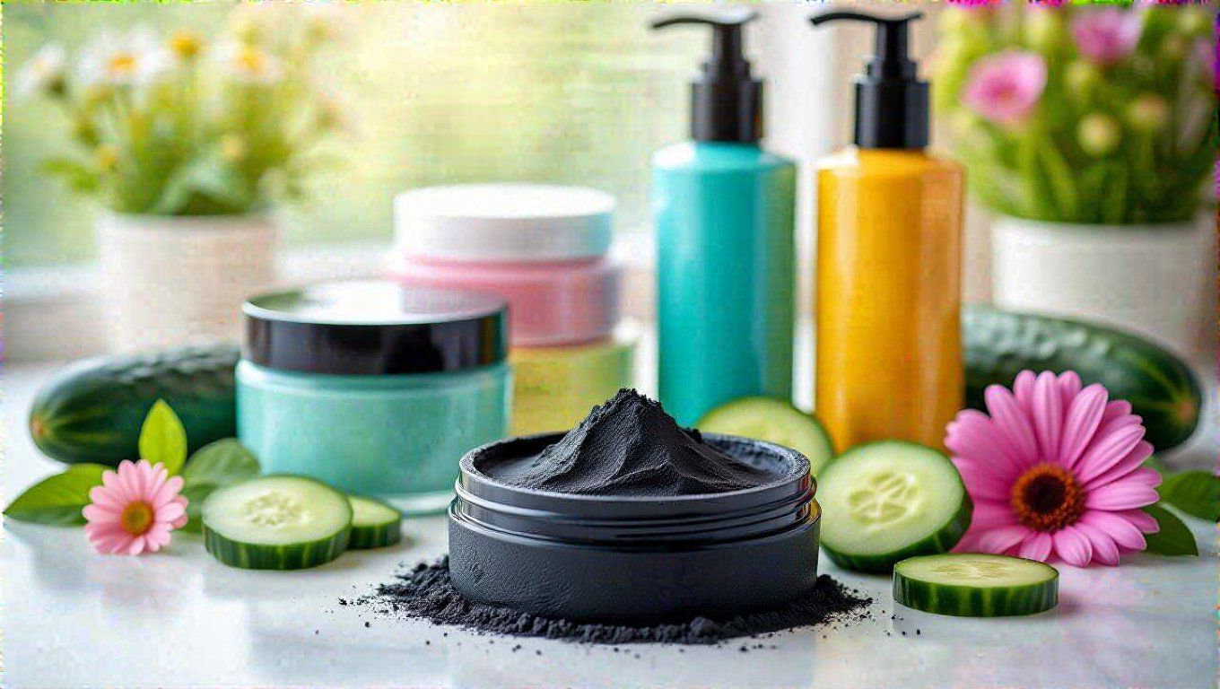 Az aktív szén mélyen tisztítja a pórusokat.