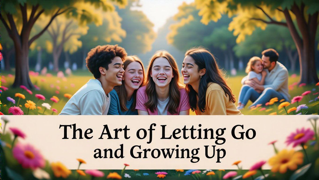 Az elengedés segít a felnőtt identitásunk kialakításában.