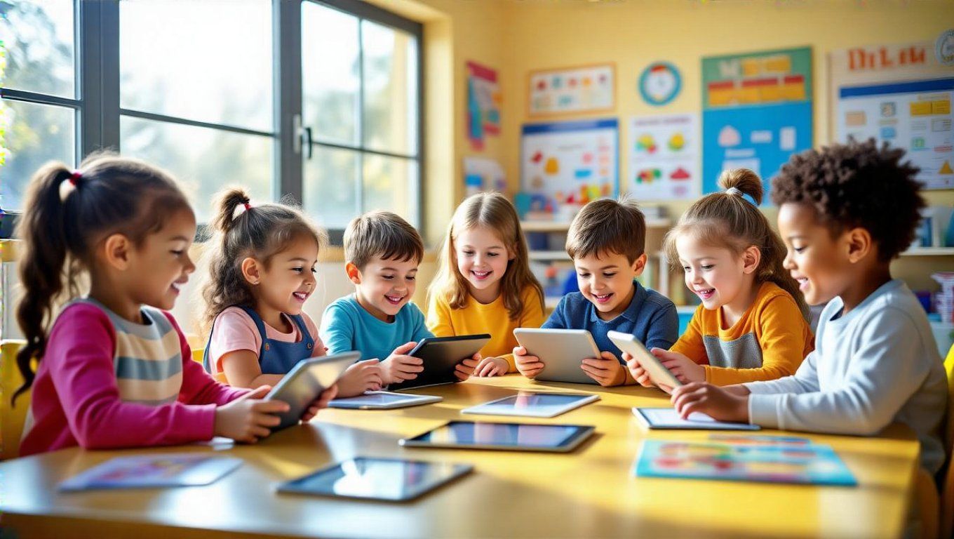 Az adaptív tanulás segíti a gyerekek egyéni fejlődését.