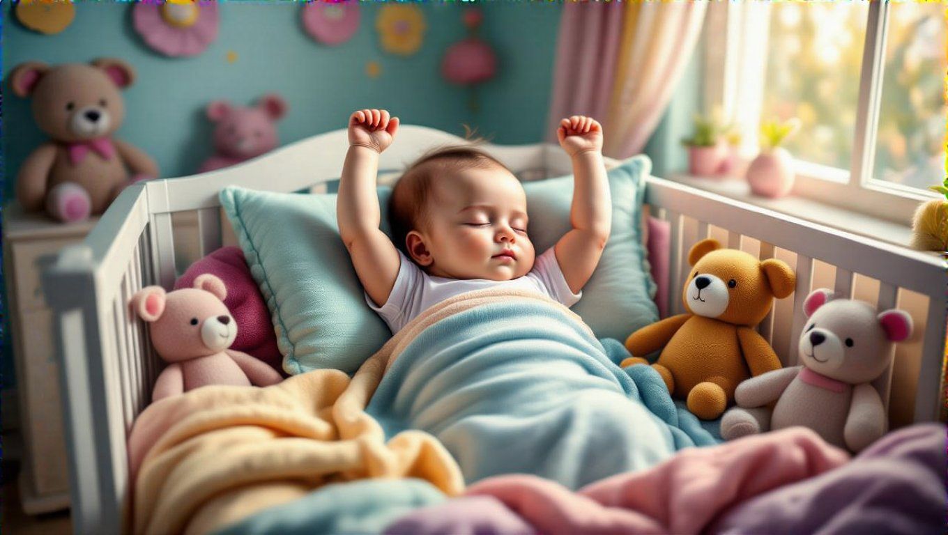 A mély alvás során a baba agyi aktivitása csökken.