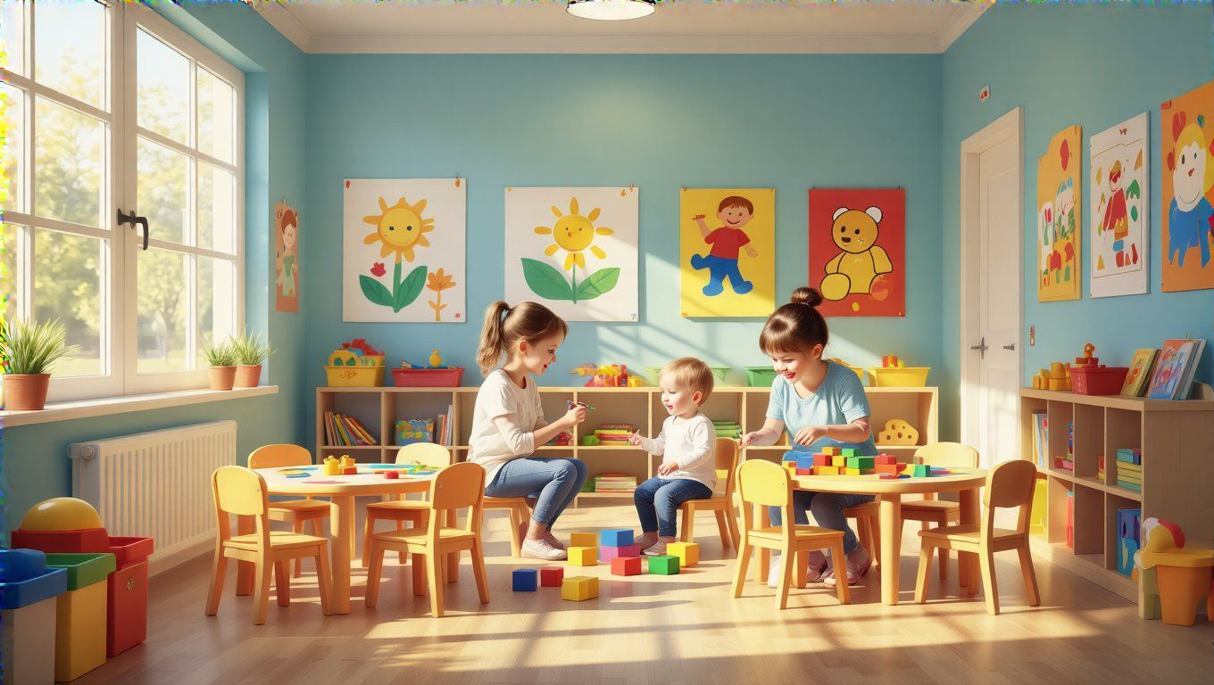 Figyelembe kell venni a bölcsőde elhelyezkedését és költséget.