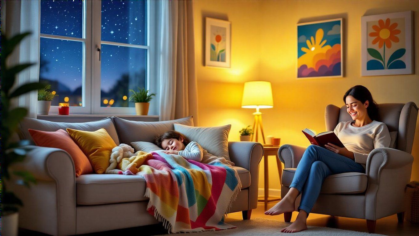 Betegség esetén éjszakai felügyelet fontos a gyermeknek.