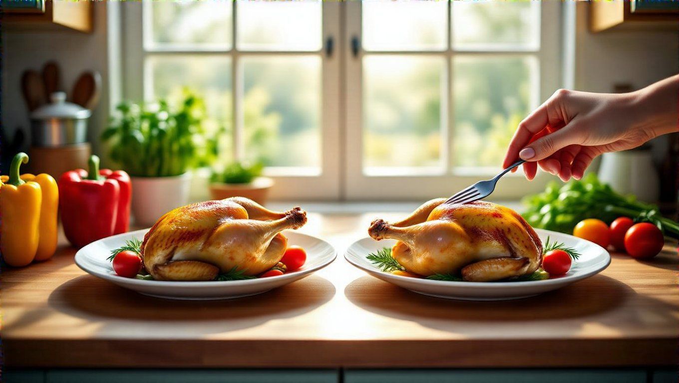 A sárga húsú csirke íze gazdagabb, mint a fehéré.