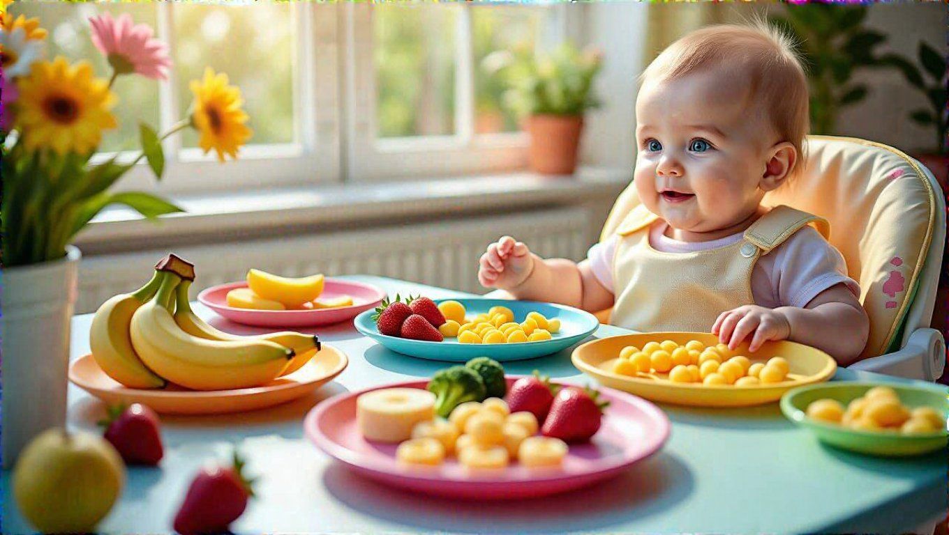 A 14 hónapos baba már változatos ételeket fogyaszthat.