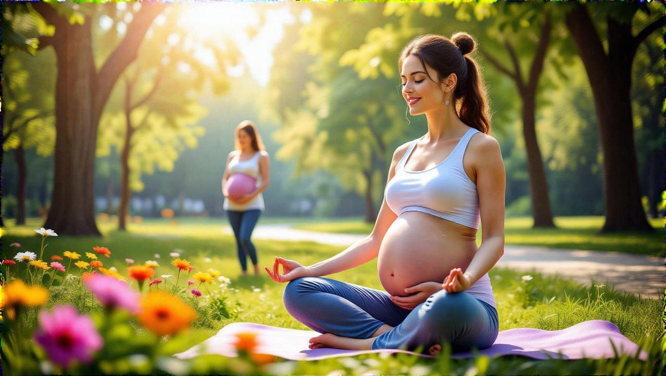 A kismama jóga csökkenti a stresszt és erősíti a kapcsolatot.