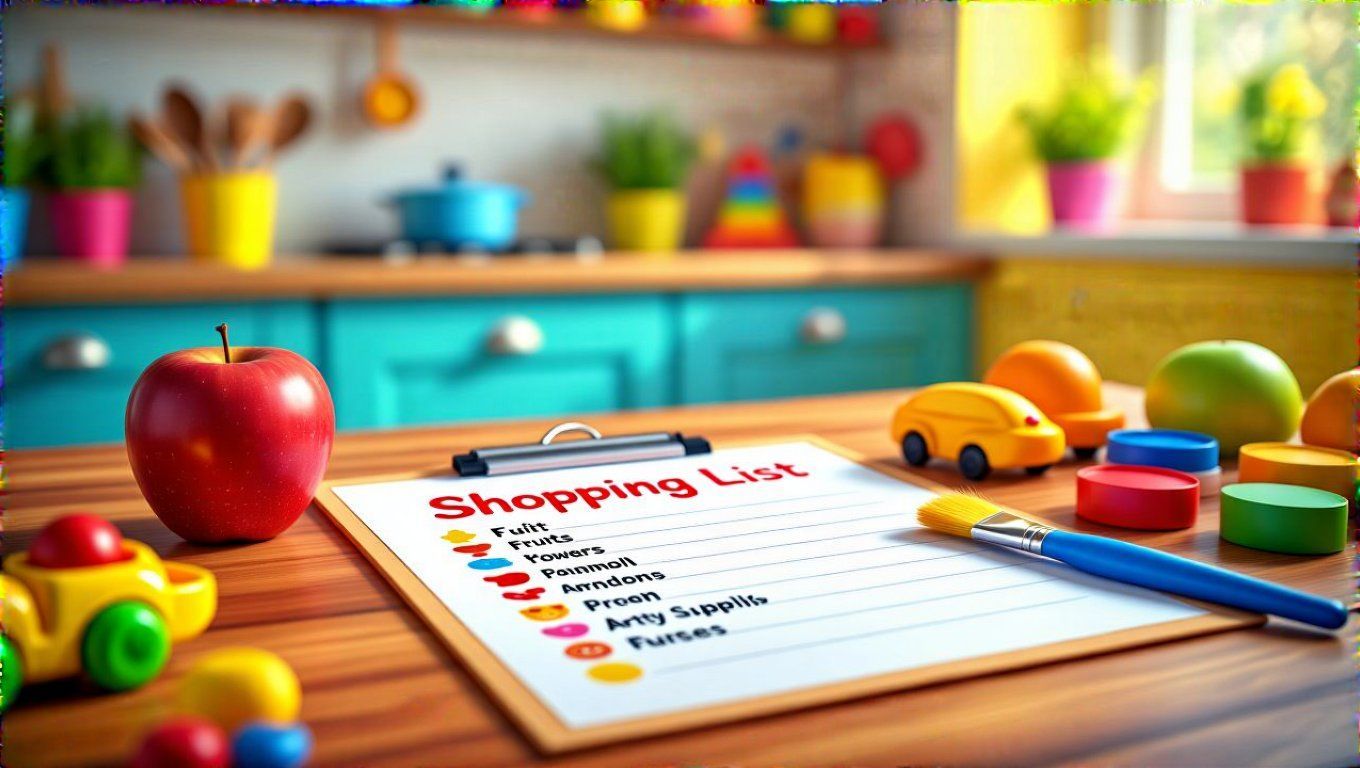 A rejtélyes bevásárlólista javítja a gyerekek emlékezetét.