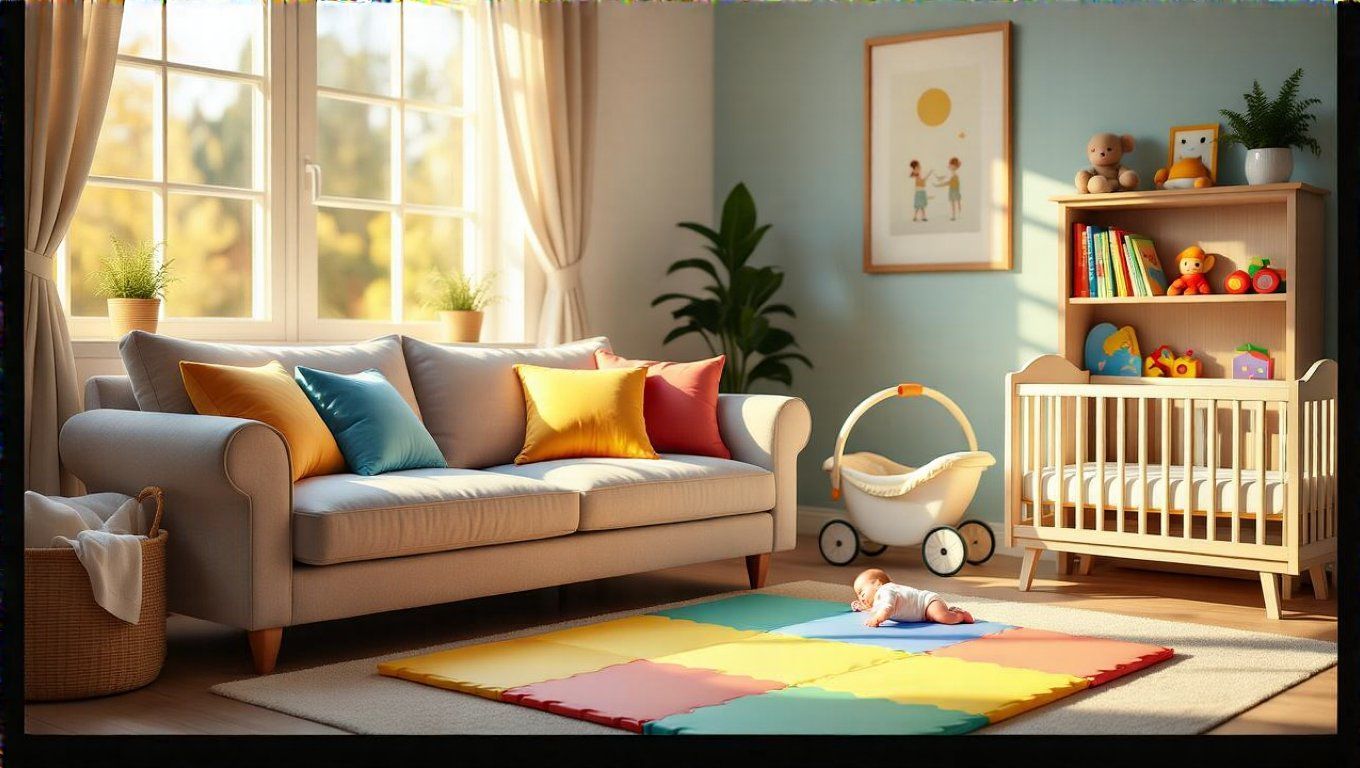 Bázisként kényelmes alvóhely biztosítja a baba nyugalmát.