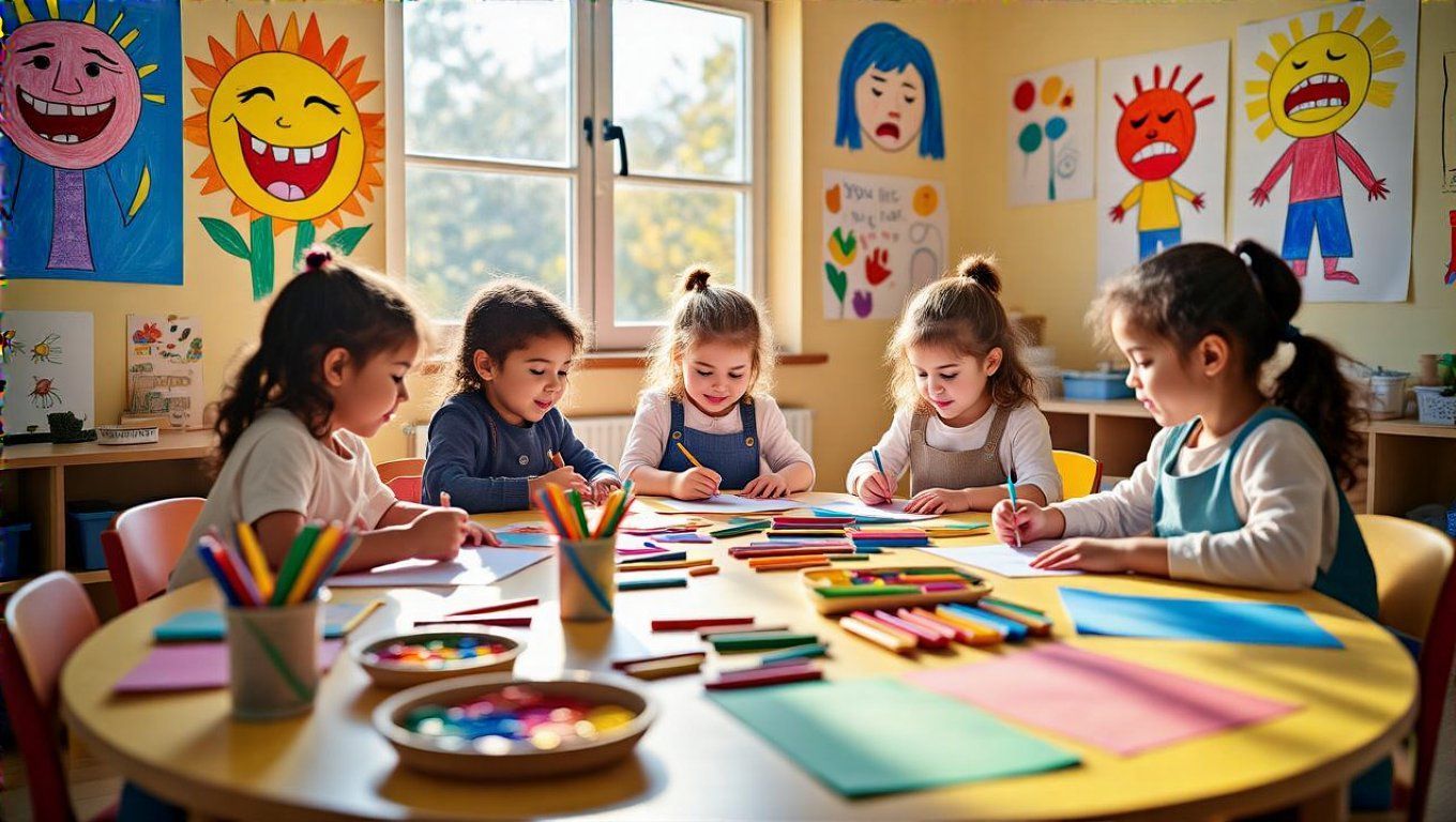 Az érzések megnevezése segít a gyerekek önkifejezésében.