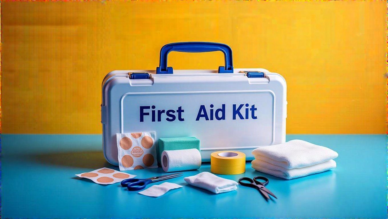 A házi elsősegélykészlet nyújtja a gyors segítséget.