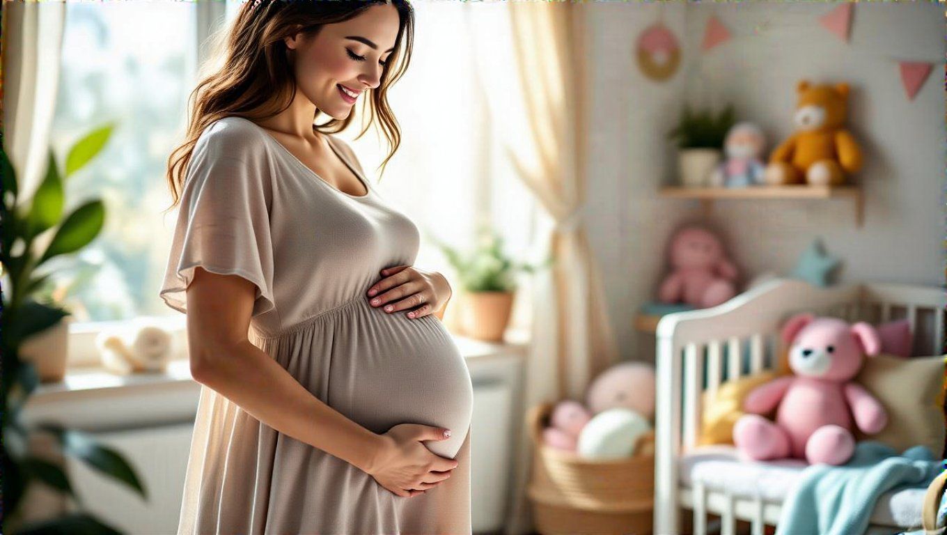 A kismama hasa jelentősen nő, ami kényelmetlenséget okozhat.