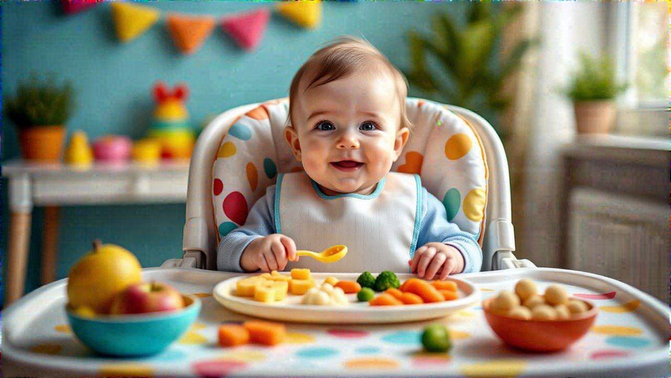 A textúrák bevezetése segít a baba rágásának fejlesztésében.