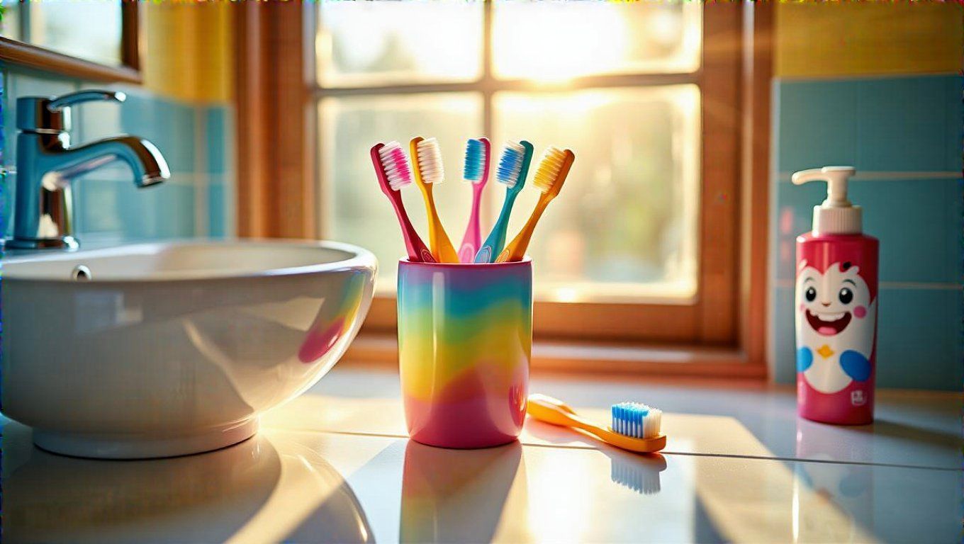 Válassz színes, gyerekbarát fogkefét az élmény fokozásához!