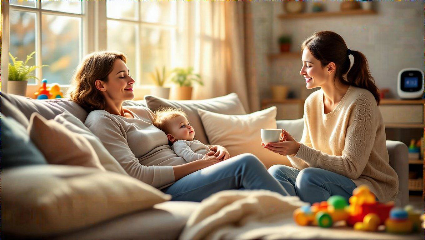 A kimerült szülőknek fontos a mentális támogatás keresése.