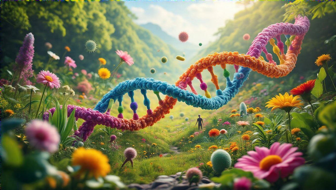 A mikrobiom és a gének kölcsönhatása egészségünket formálja.