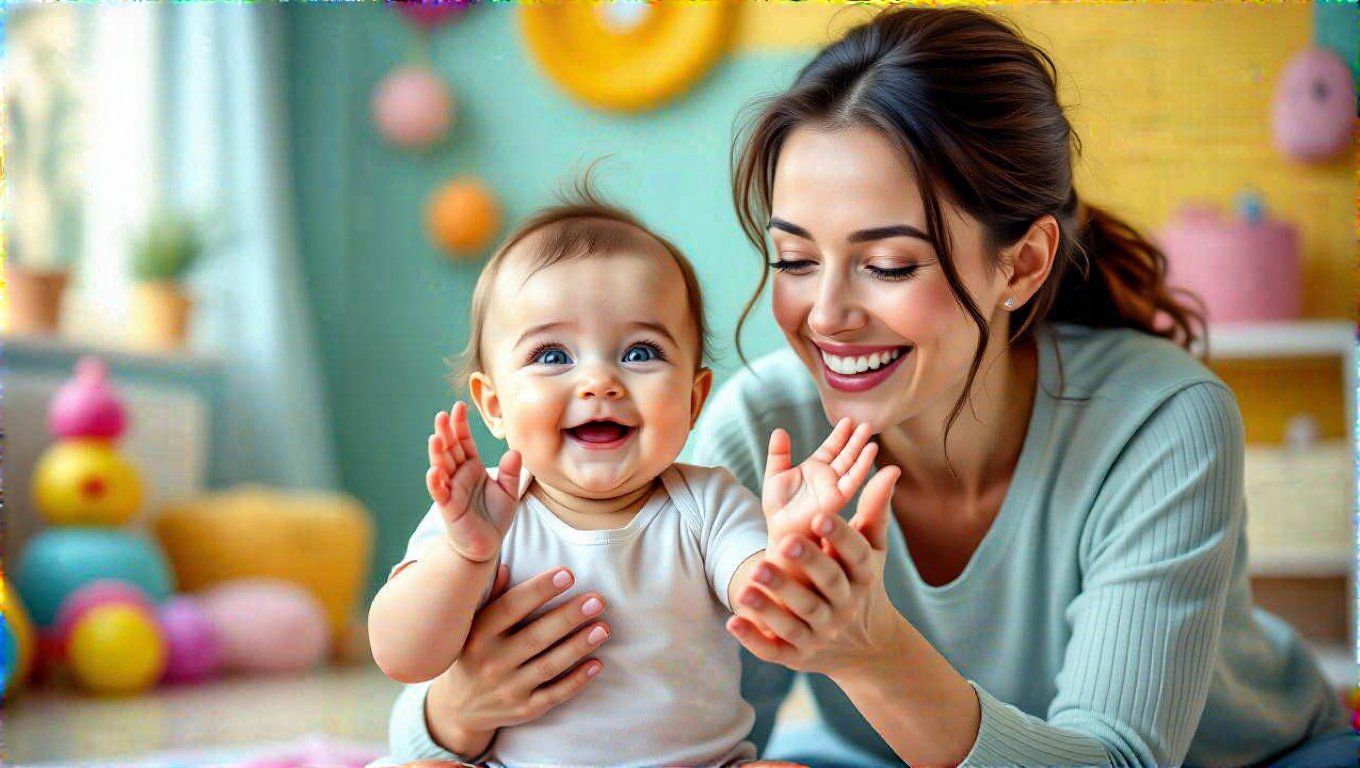 A mozdulatok utánozása elősegíti a nyelvi fejlődést.