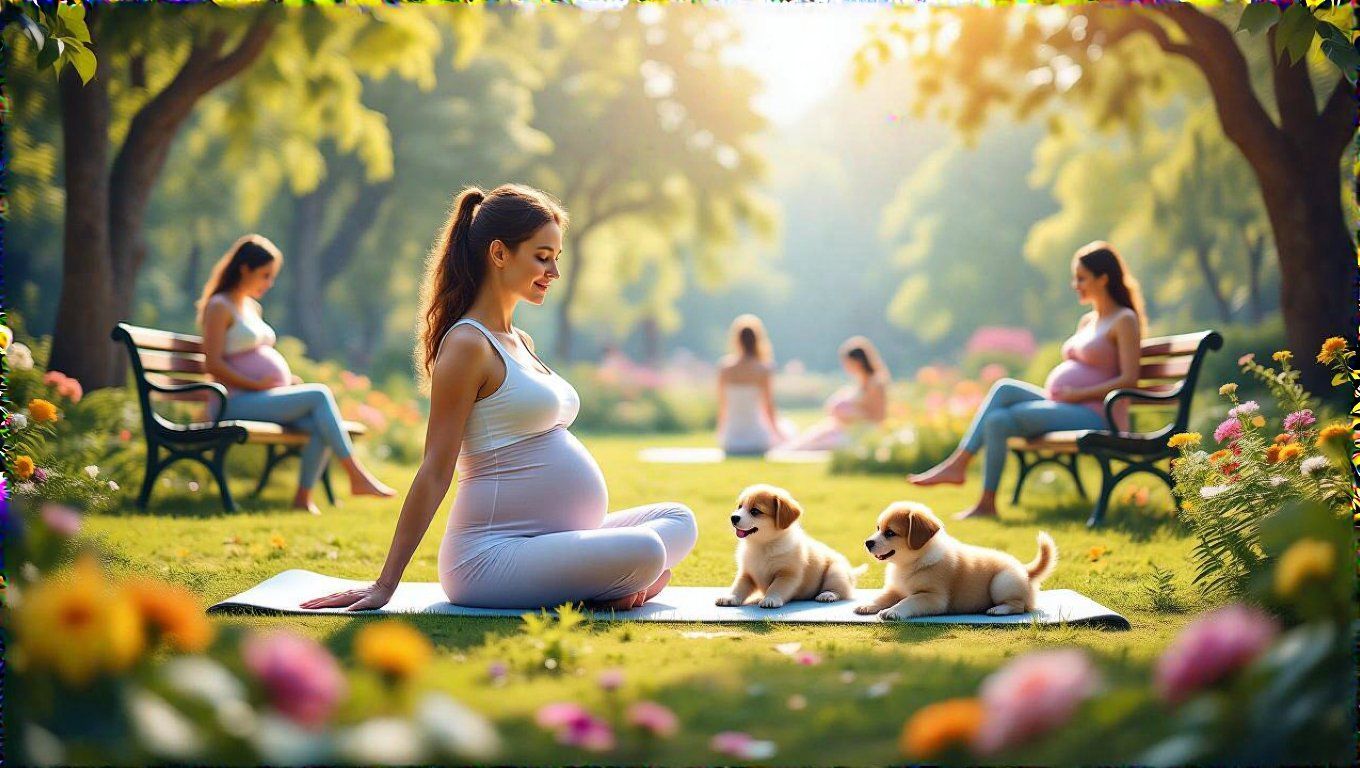 A rendszeres mozgás serkenti a magzat egészséges fejlődését.