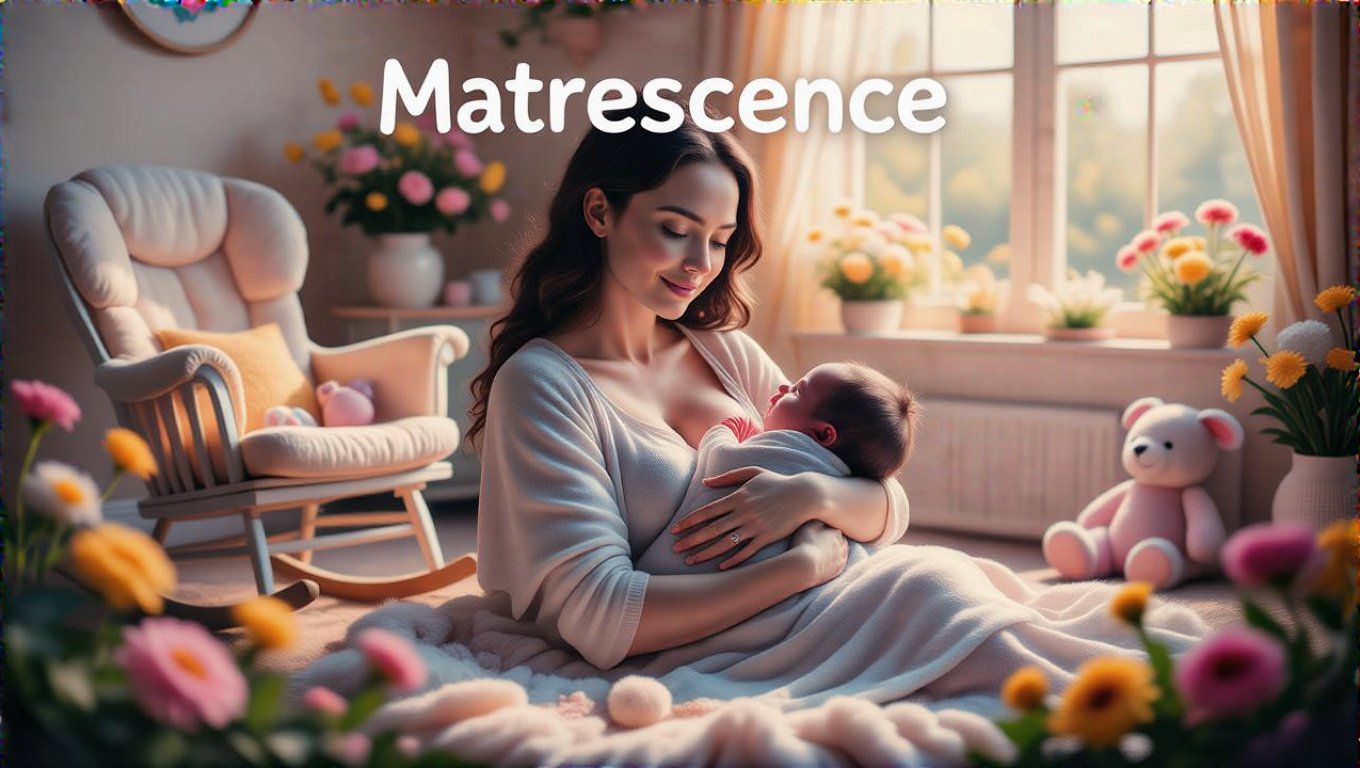 A matrescence a szülés utáni identitásradikális átalakulása.