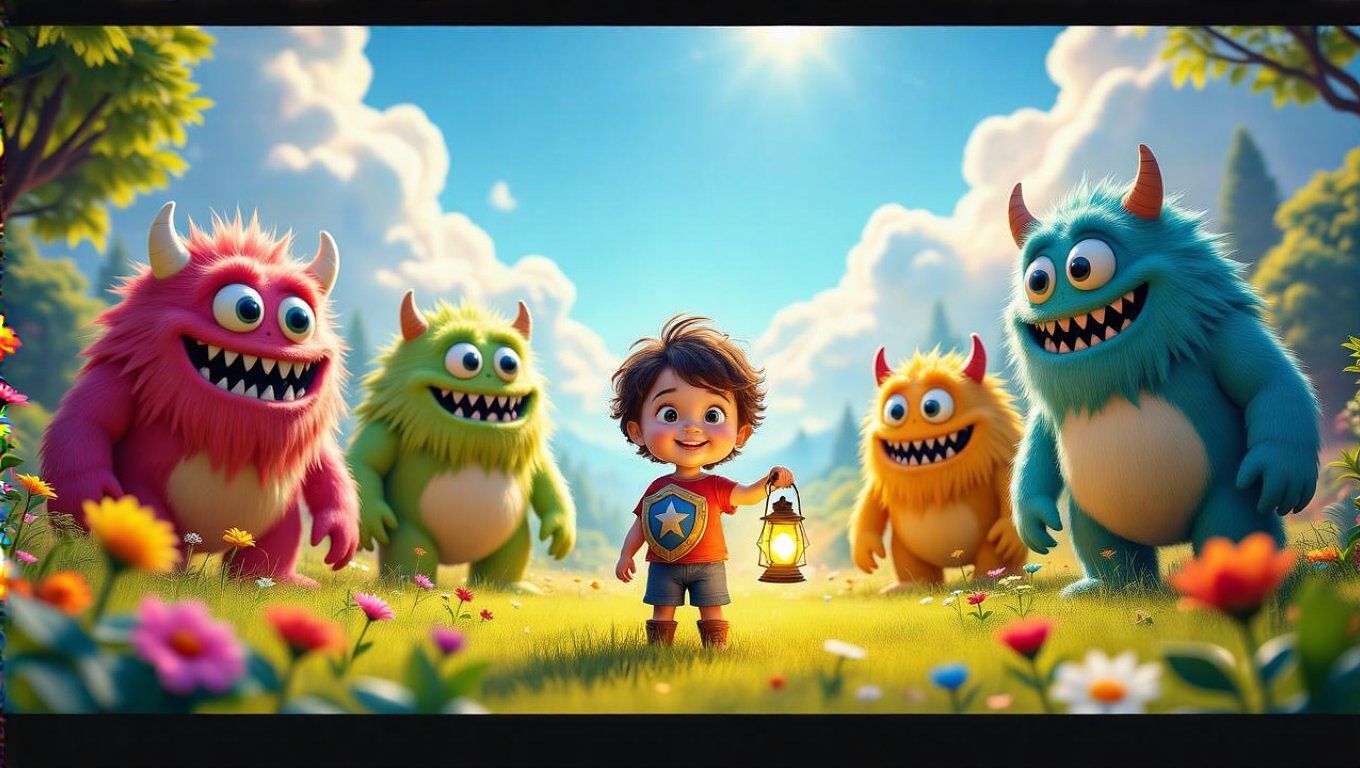 A szörnyek legyőzése bátorságot és türelmet igényel.