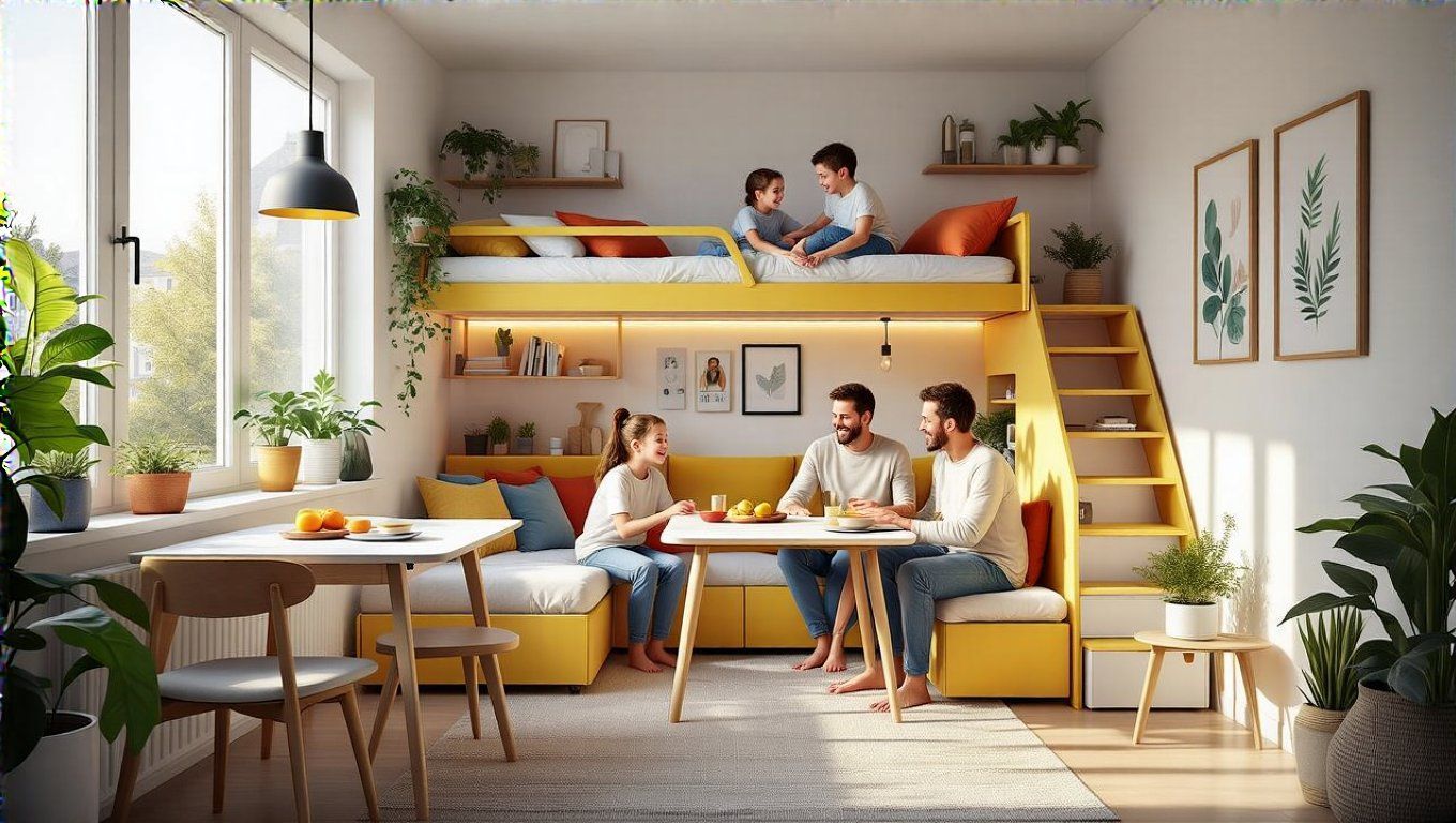 A smart megoldások segítik a térhatékony rendszerezést.