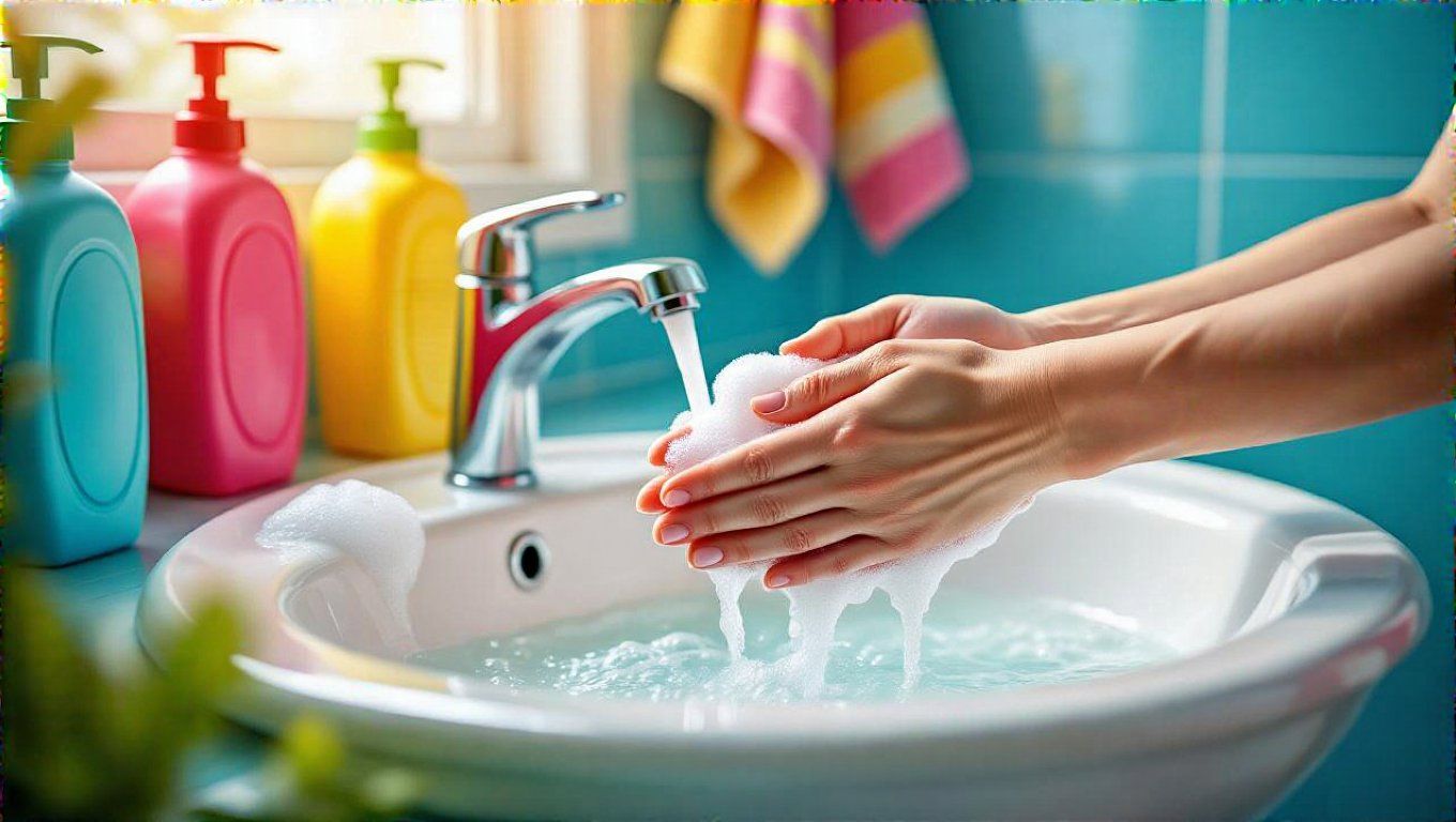 A kézmosás után hidratálás alapvető érzékeny bőr esetén.