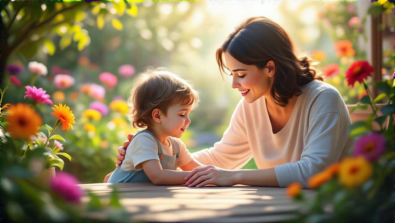 A pozitív fegyelmezés erősíti az empátiát és együttérzést.