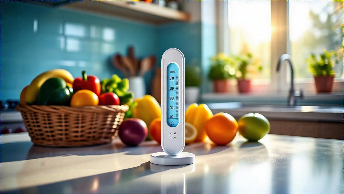 A galliumos lázmérőt mindig vízszintesen rázd le.