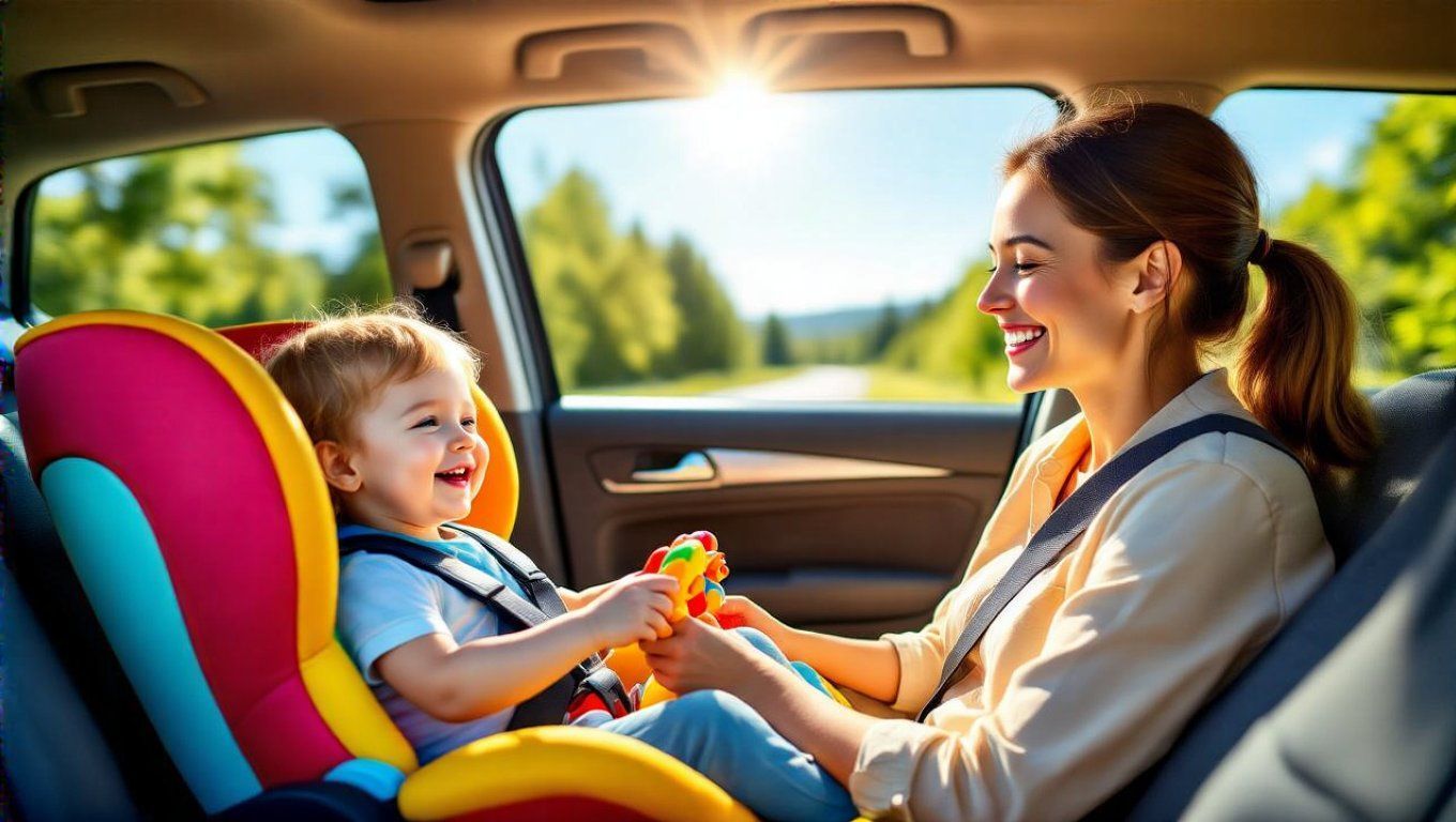 A pozitív autós élmények csökkenthetik a sírást az ülésben.