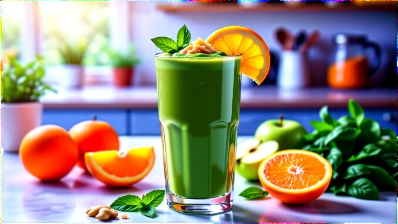 Az almás-gyömbéres turmix C-vitaminban gazdag immunerősítő!