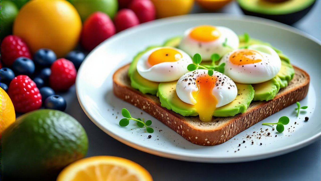 Az avokádó gazdag egészséges zsírokban és vitaminokban.