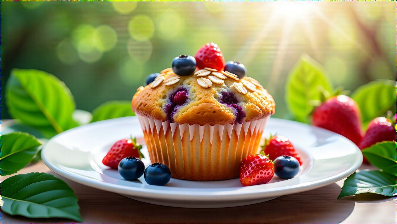 A reggeli muffin könnyen egészséges alapanyagokból készíthető.