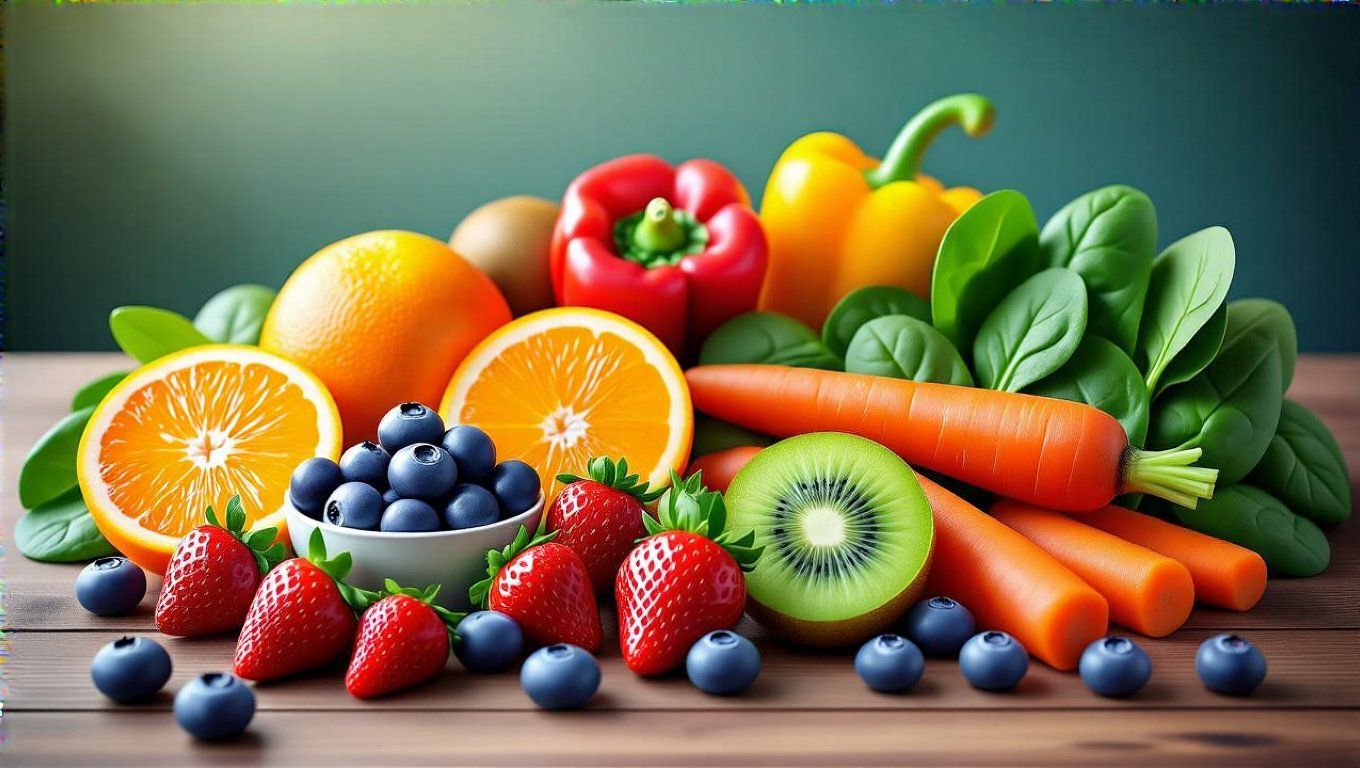 A színes ételek gazdagok antioxidánsokban, javítják a hangulatot.