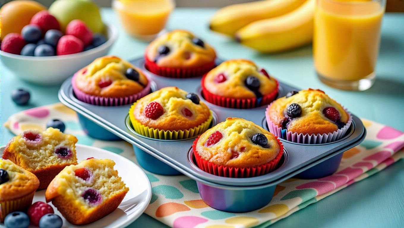 Vegán muffinok: ízletes alternatíva a hagyományos reggelikhez.