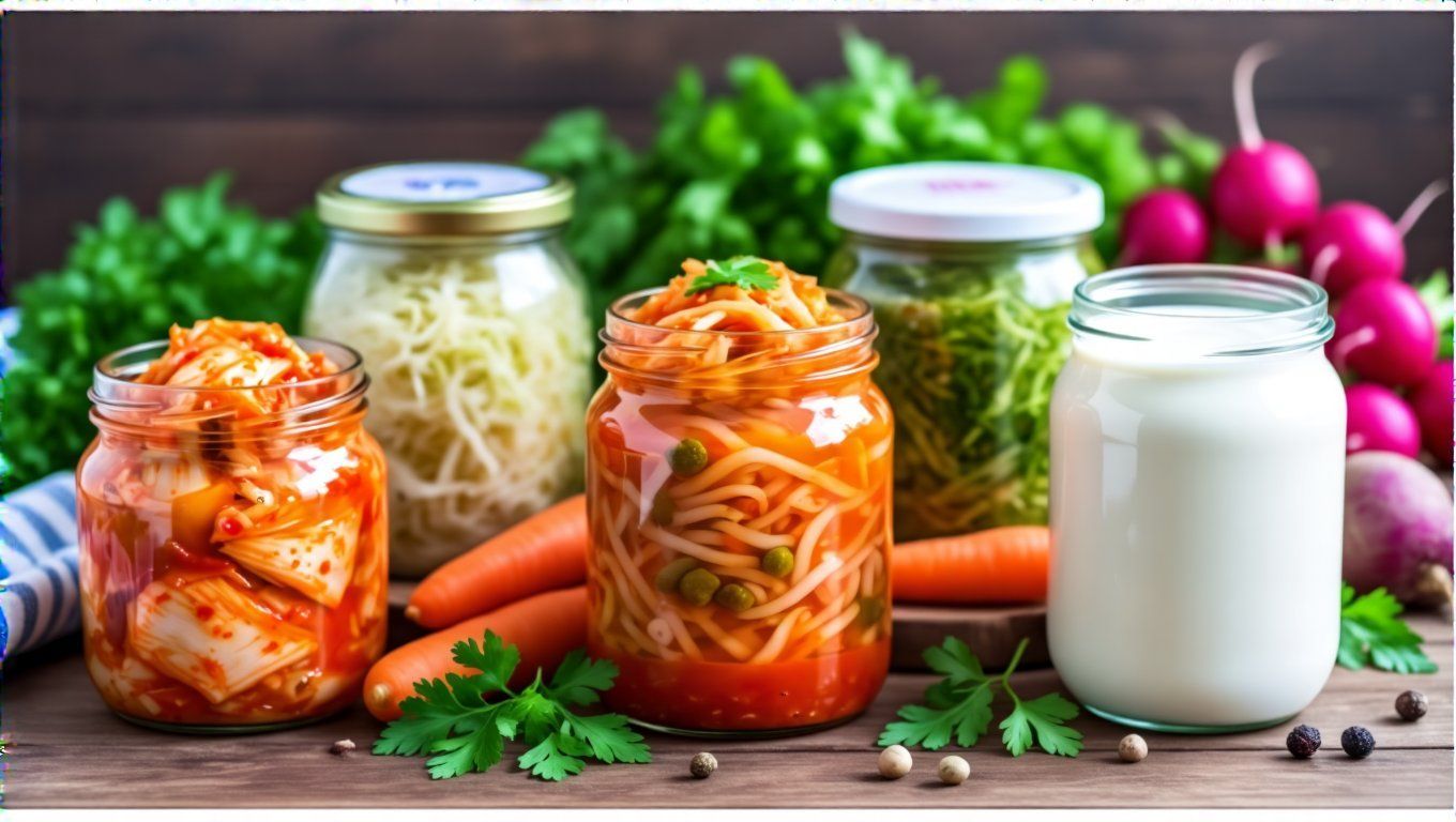 A fermentált élelmiszerek erősítik a bélflórát és immunitást.
