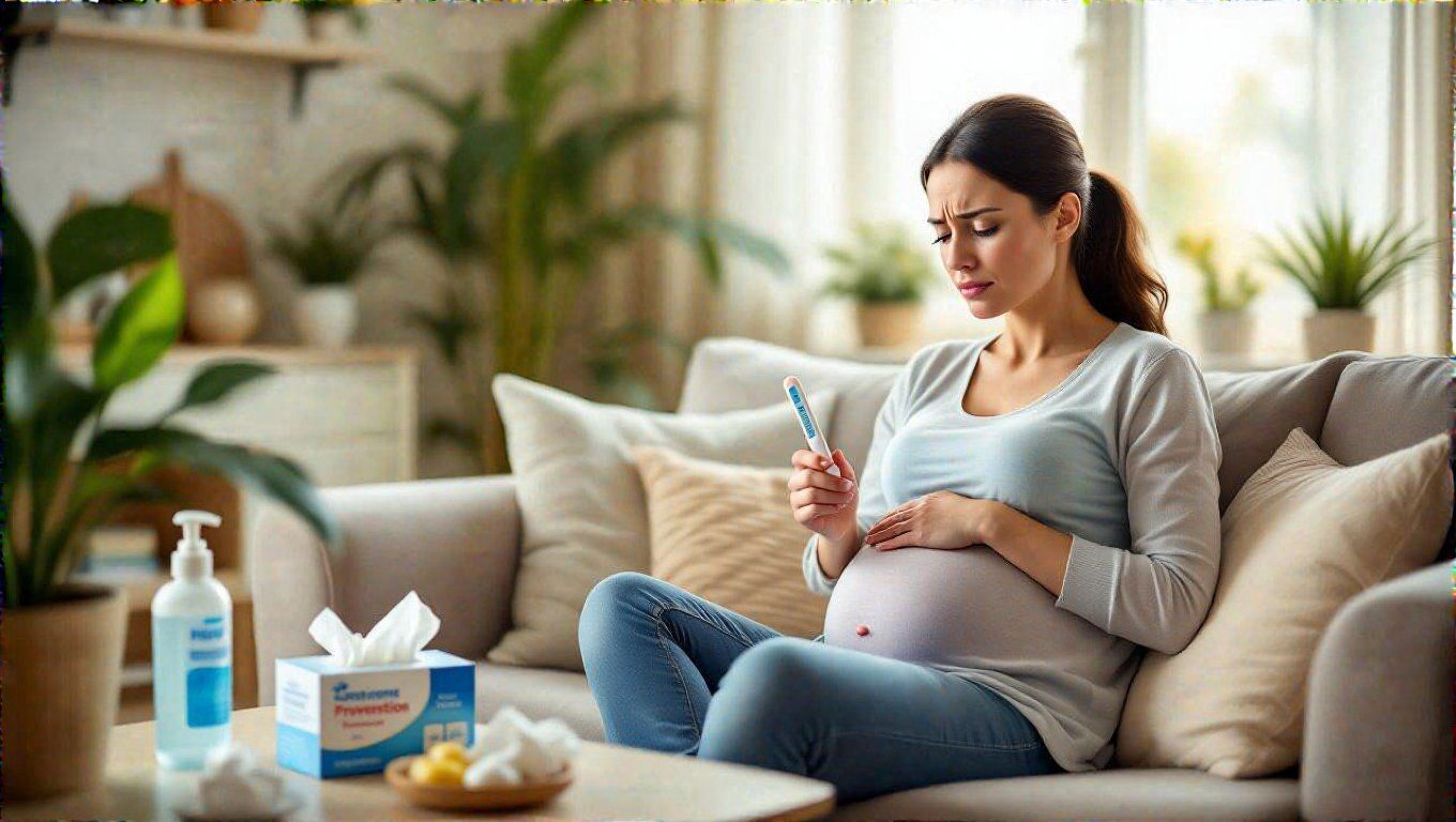 Influenza esetén magas láz és izomfájdalom jellemző.