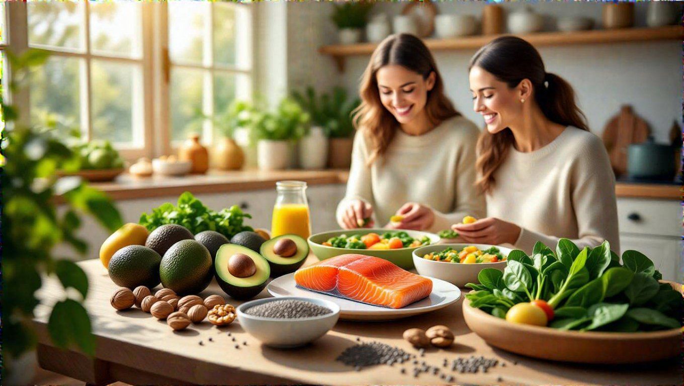 Az Omega-3 és DHA támogatja a magzati agyfejlődést.