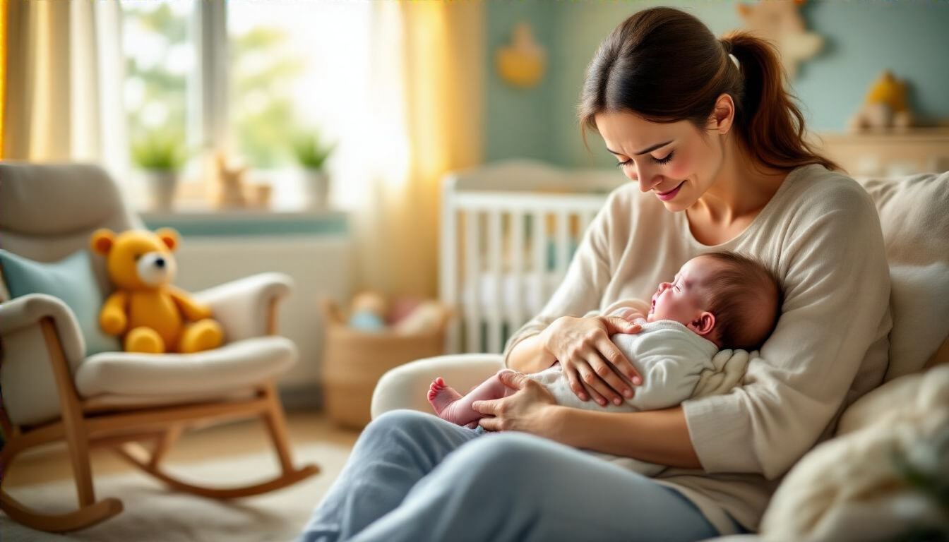 A nyugodt szülők hatékonyabban kezelik a babasírást.