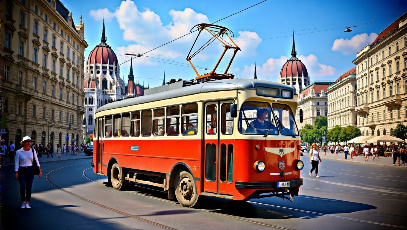 A trolibuszok csendes szépsége Budapest közlekedésének ikonjává vált.