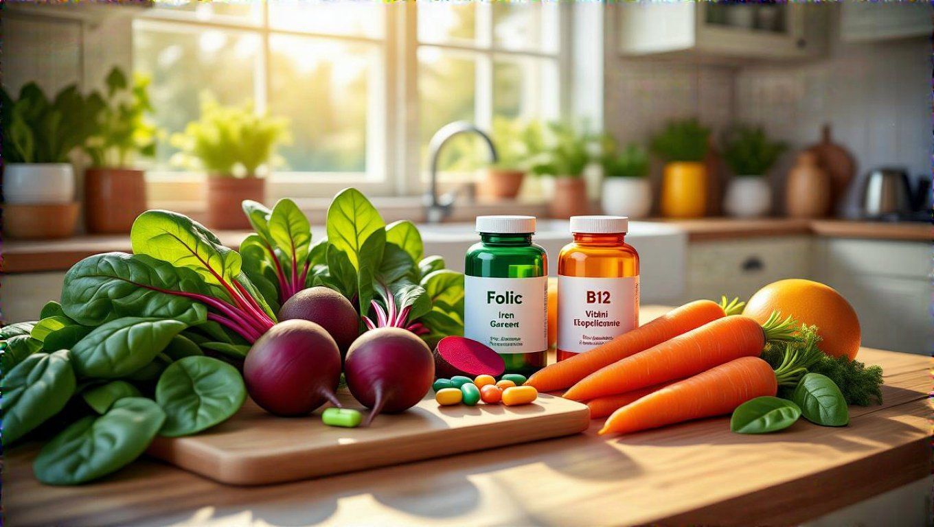 A folsav, vas és B12 együttműködése elengedhetetlen a terhesség alatt.