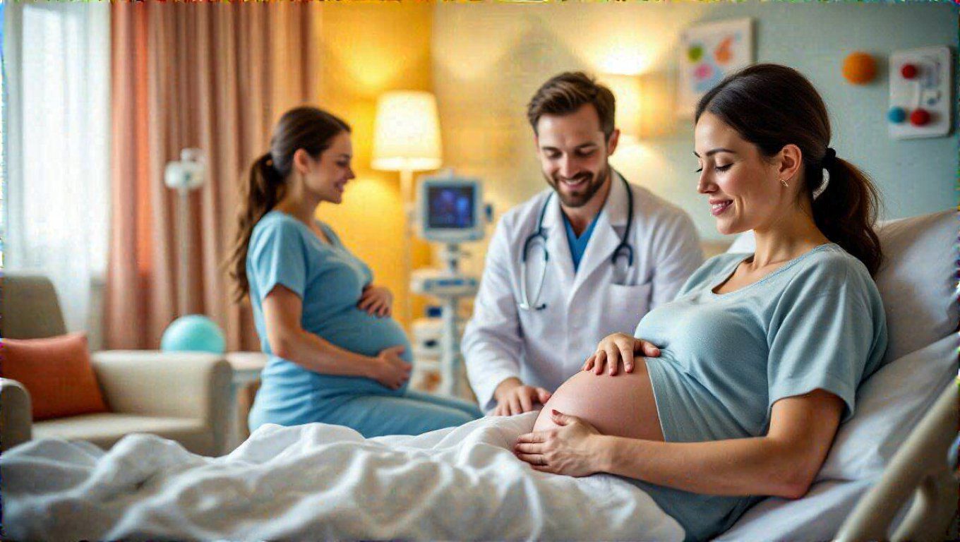 A támogató környezet növeli a VBAC sikerességét.