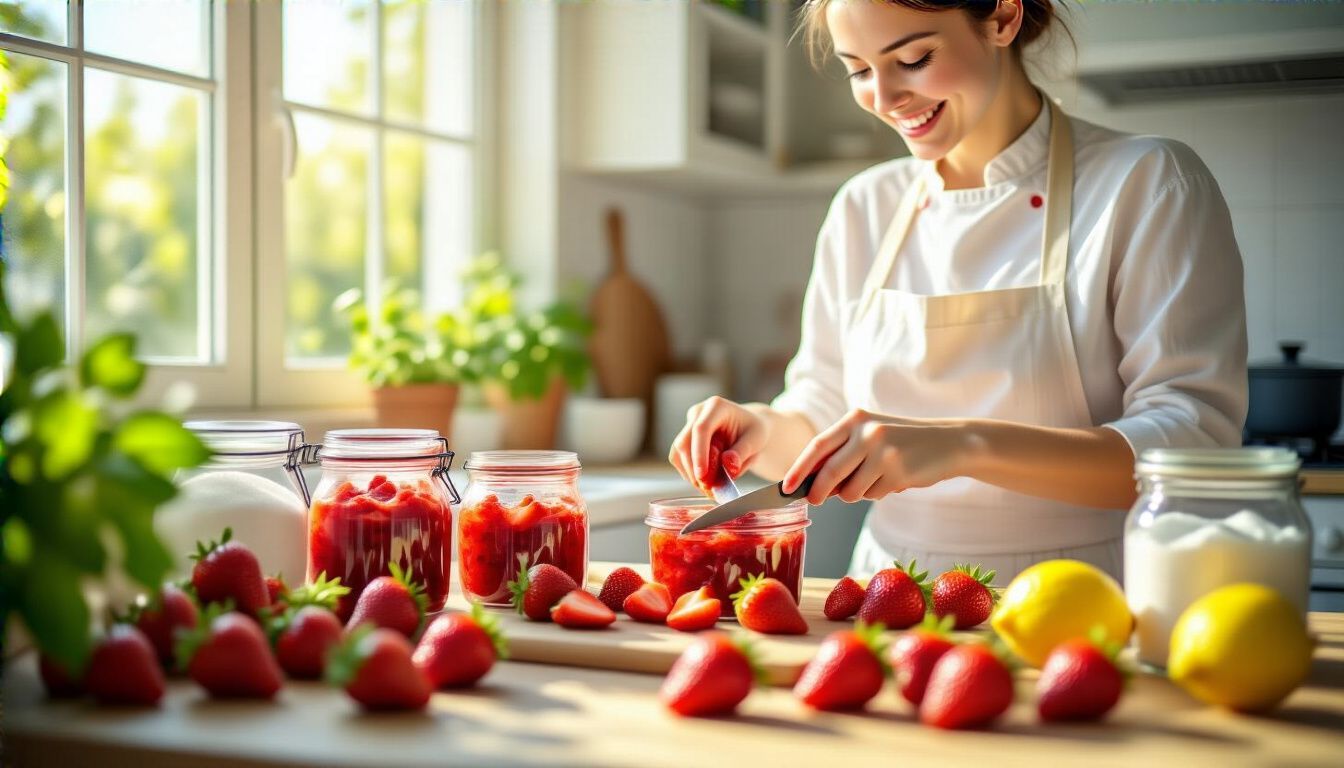 Mindig sterilizáld az üvegeket a lekvár tárolásához.