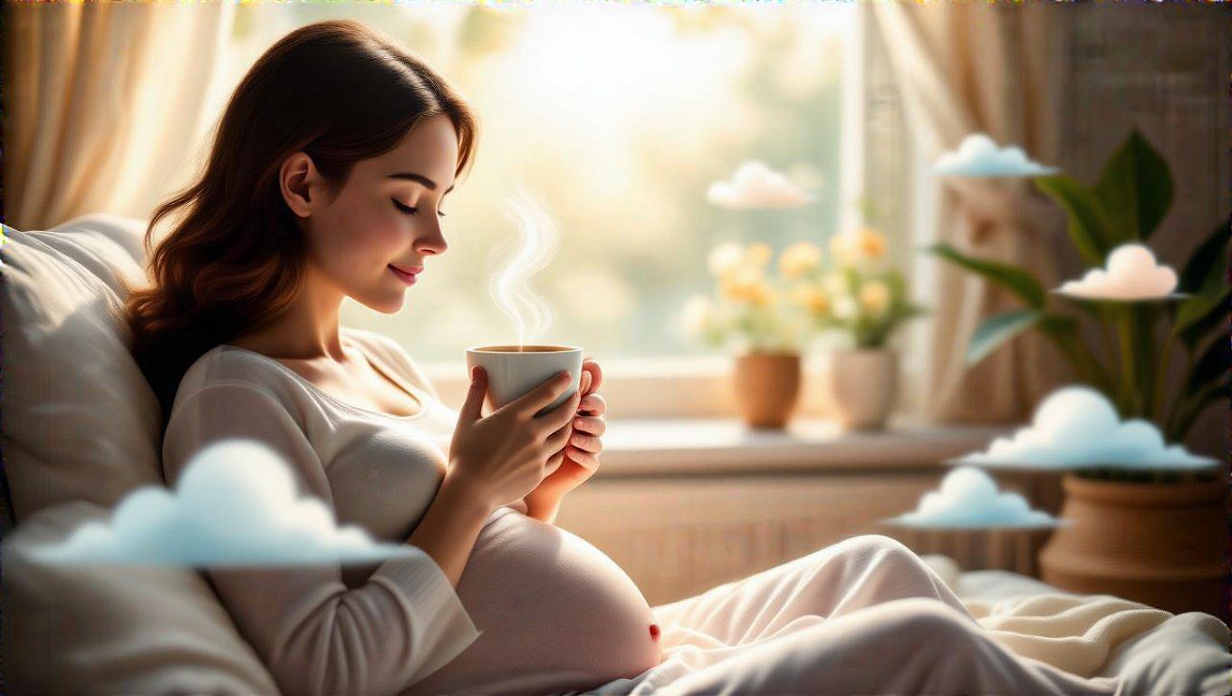 A koffein befolyásolhatja a magzati szívritmust és alvást.