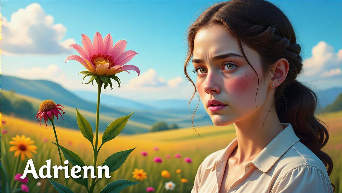 Adrienn erős akaraterővel és empátiával rendelkezik.