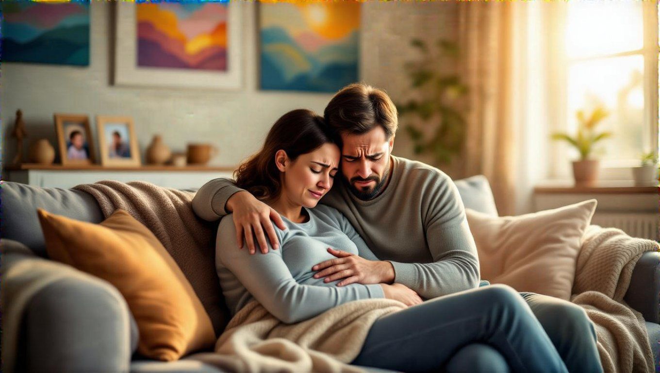 Az anya figyelme segíthet az apai depresszió korai felismerésében.