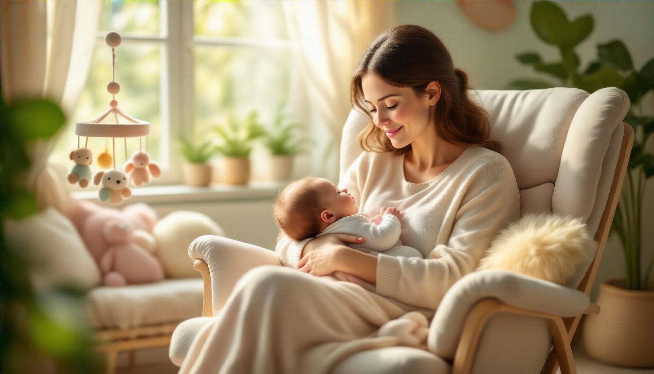 Az anya érzelmi támogatása kulcsfontosságú a baba fejlődésében.