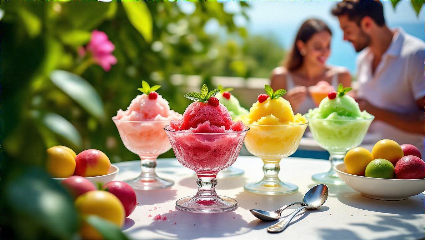 A granita hűsítő élvezet, citrusfélékkel tökéletes párosítás.