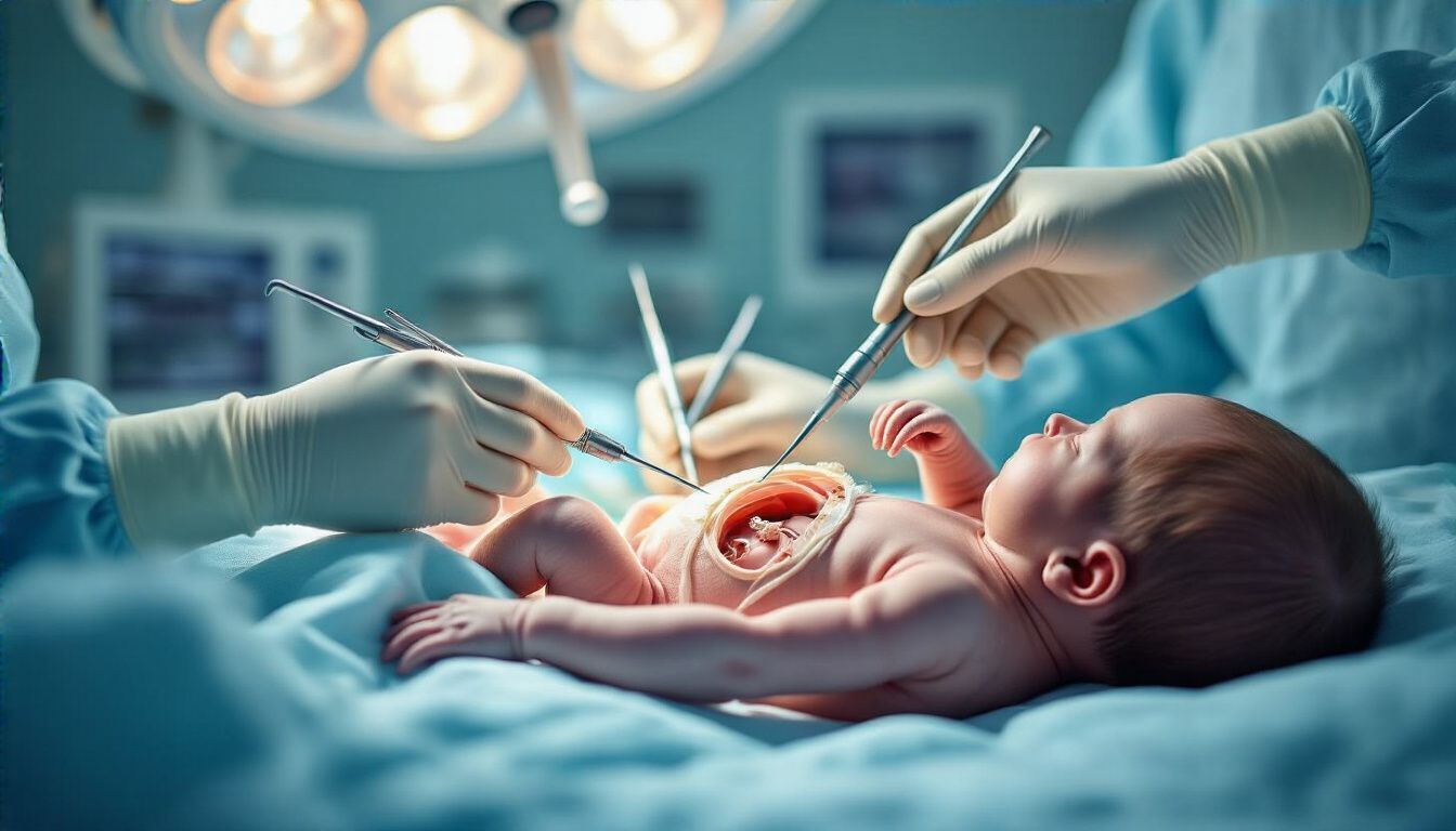 A spina bifida intrauterin kezelése csökkenti a későbbi komplikációkat.